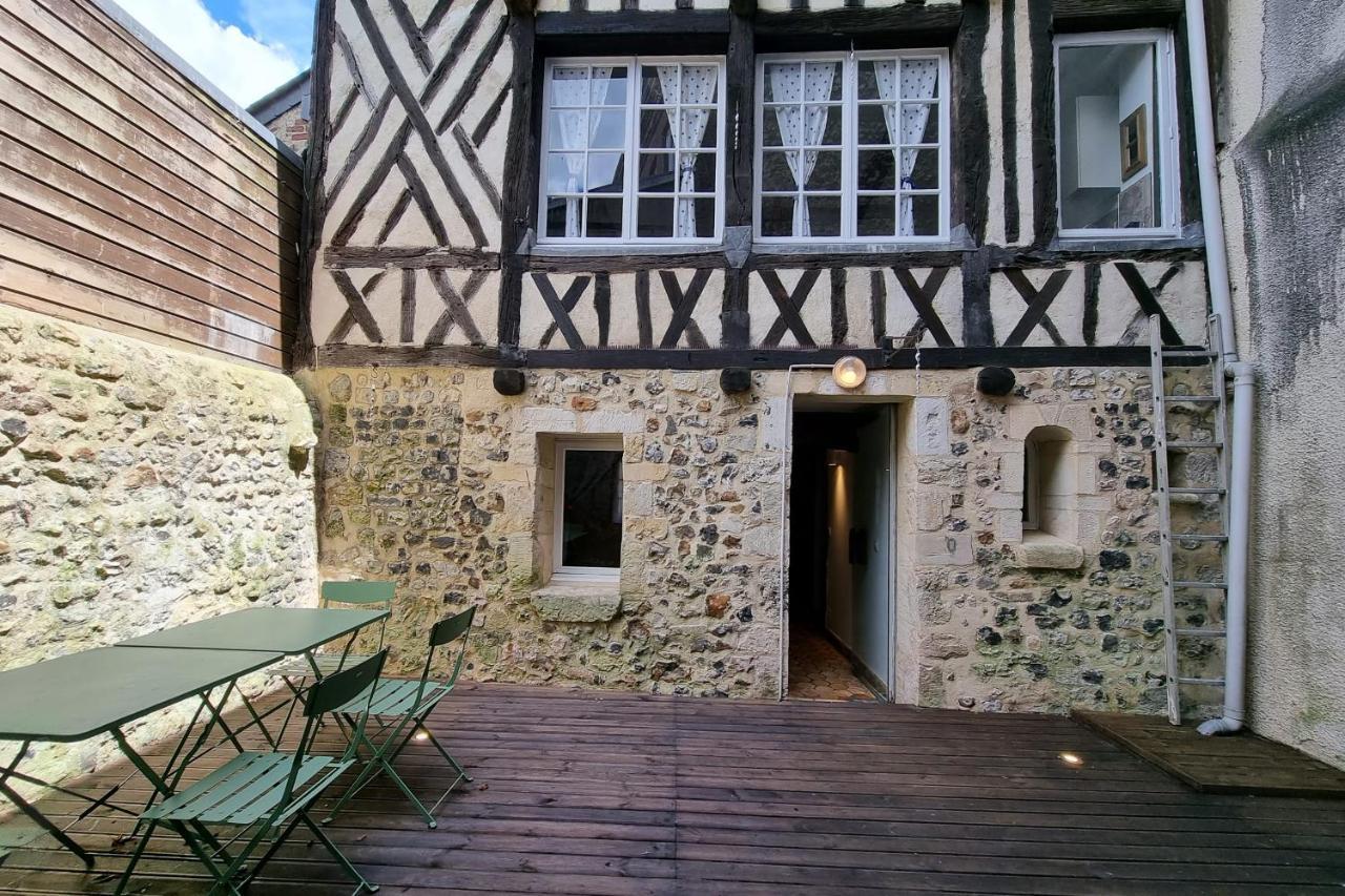 הוילה La Terrasse Notre Dame - Character House - 4P - Center הונפלר מראה חיצוני תמונה